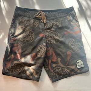Howler Brothers Men's Bruja Boardshorts Antique Black Size 32